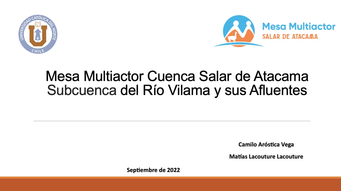 Imagen destacada_Caracterización quimica del rio Vilama y afluentes